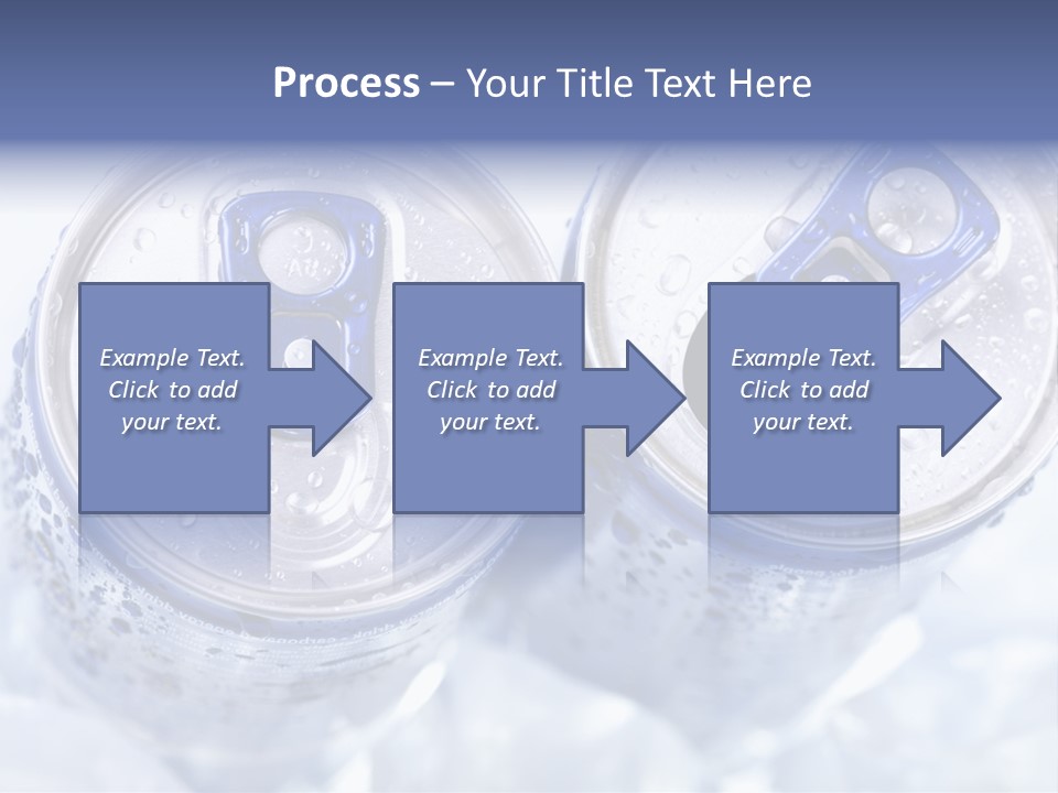 Liquid Cap Food PowerPoint Template