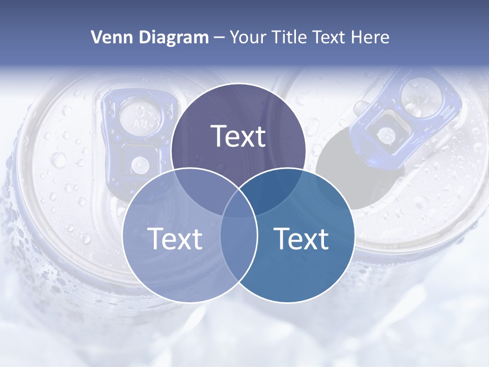 Liquid Cap Food PowerPoint Template