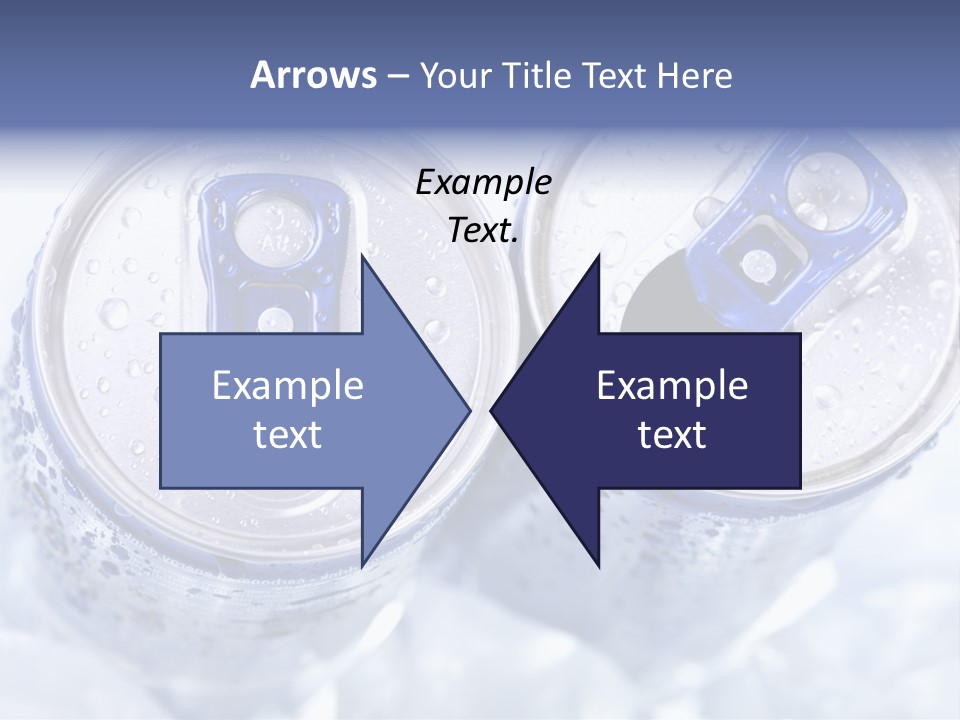 Liquid Cap Food PowerPoint Template