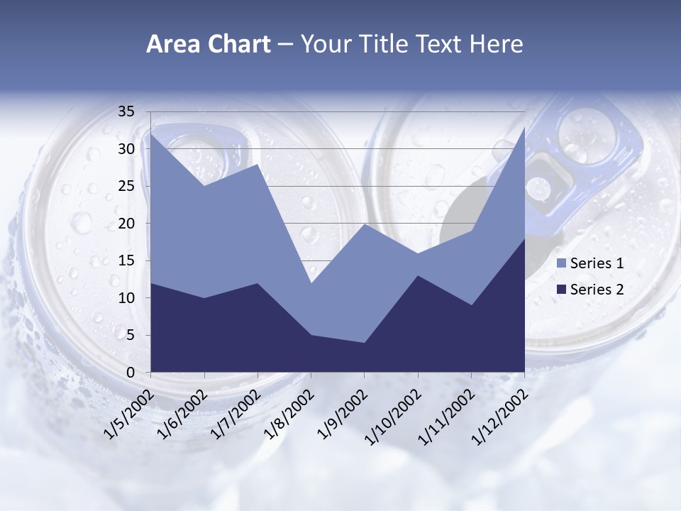 Liquid Cap Food PowerPoint Template