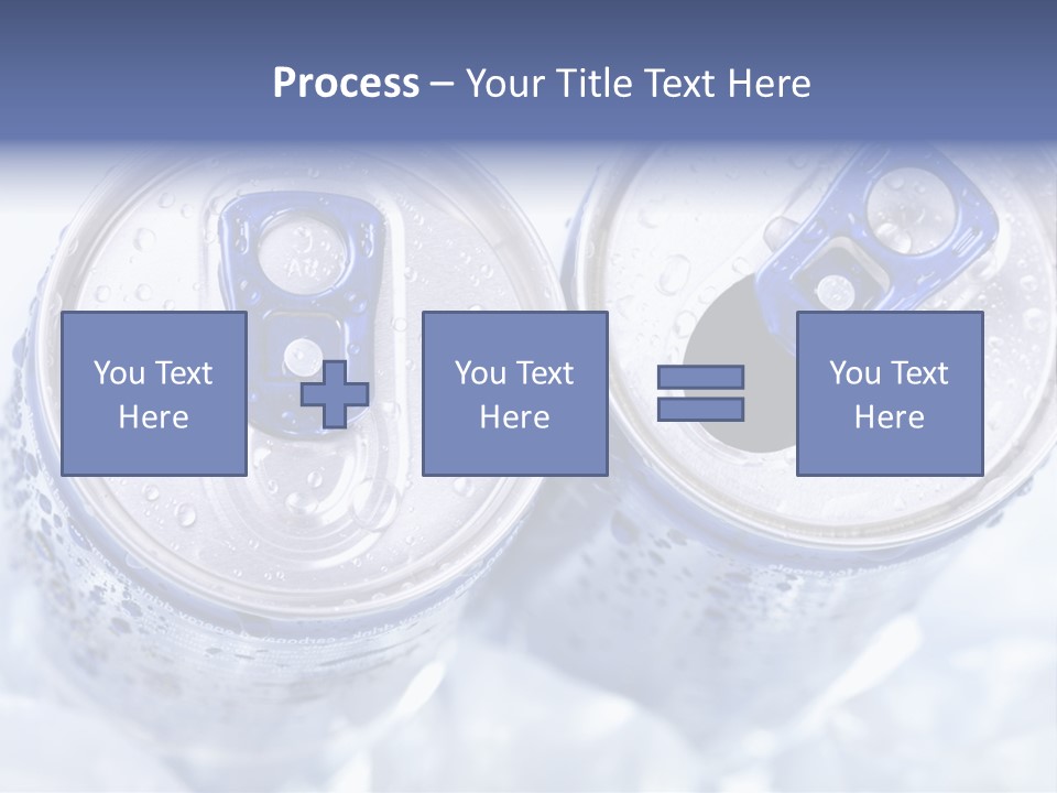 Liquid Cap Food PowerPoint Template
