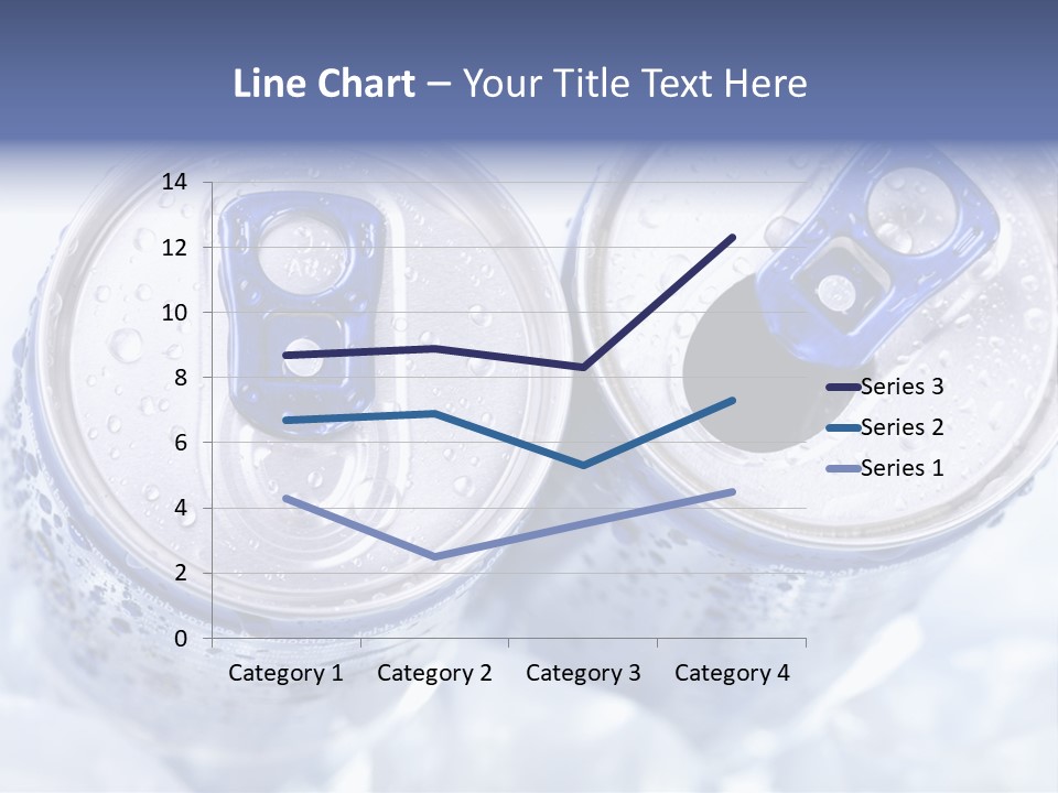 Liquid Cap Food PowerPoint Template