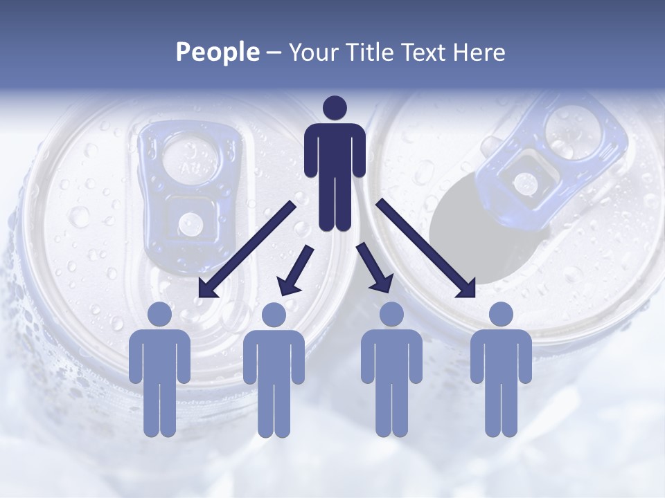 Liquid Cap Food PowerPoint Template