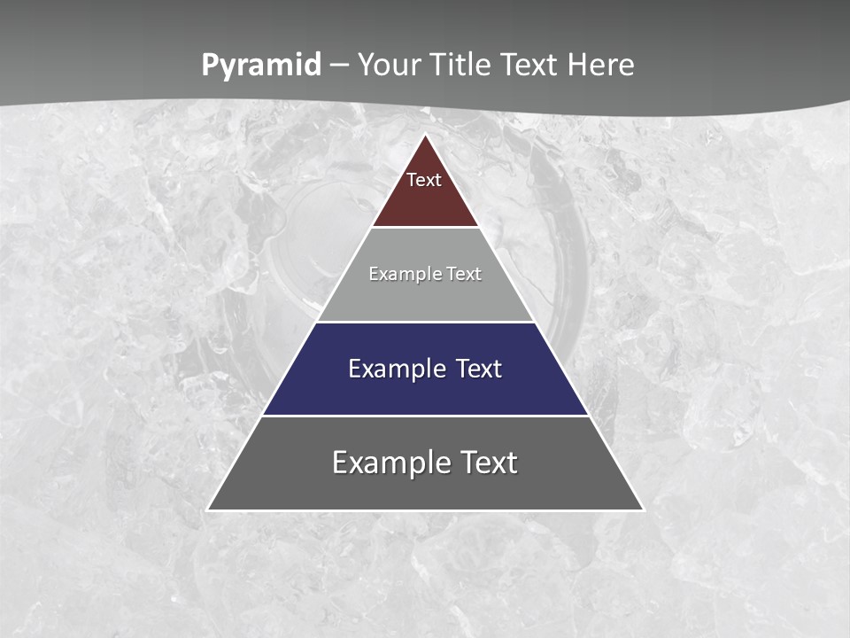 Beer Texture Ice PowerPoint Template