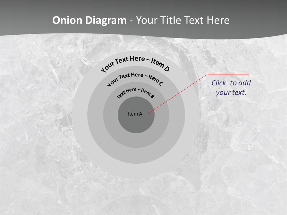 Beer Texture Ice PowerPoint Template