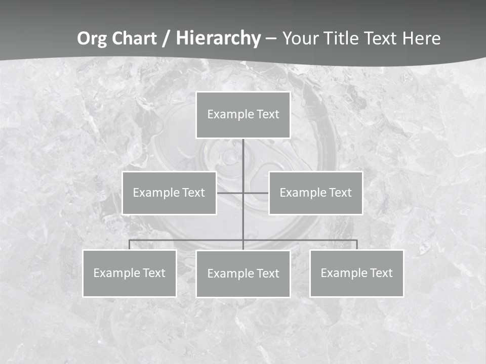 Beer Texture Ice PowerPoint Template