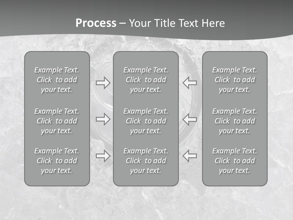 Beer Texture Ice PowerPoint Template
