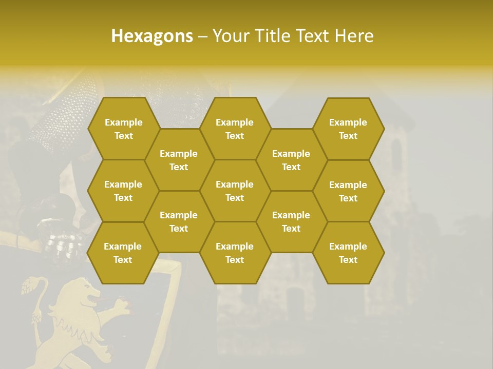 Ancient Landmark Fortress PowerPoint Template