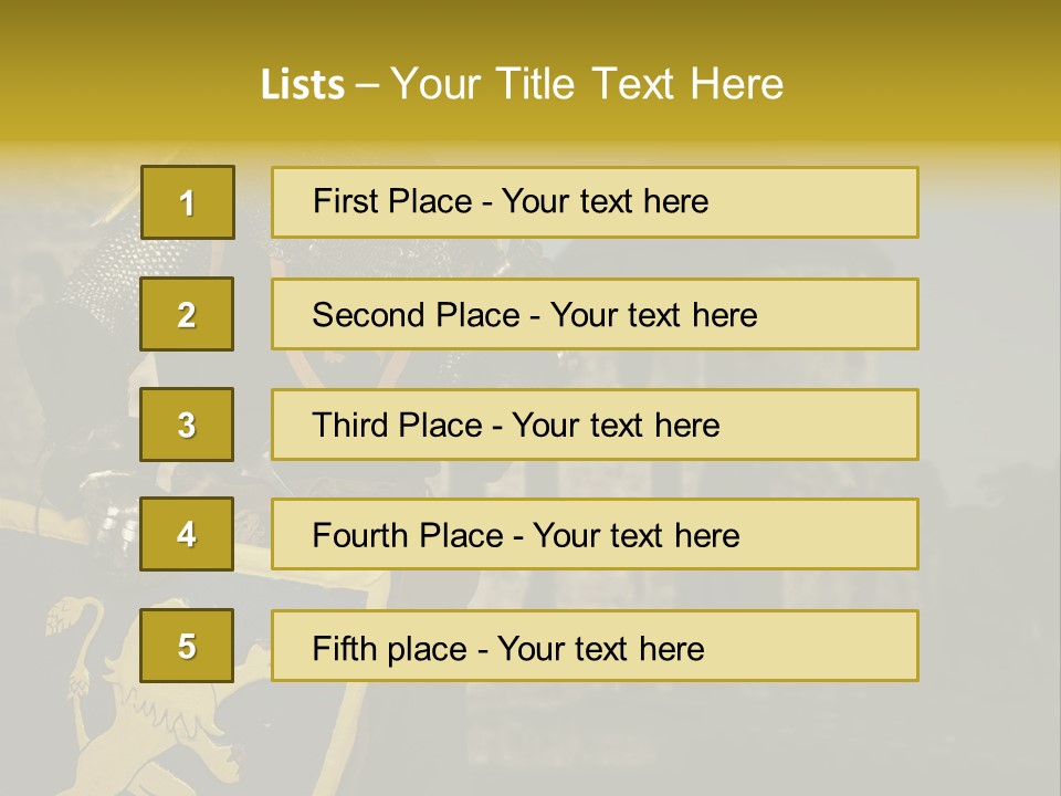 Ancient Landmark Fortress PowerPoint Template