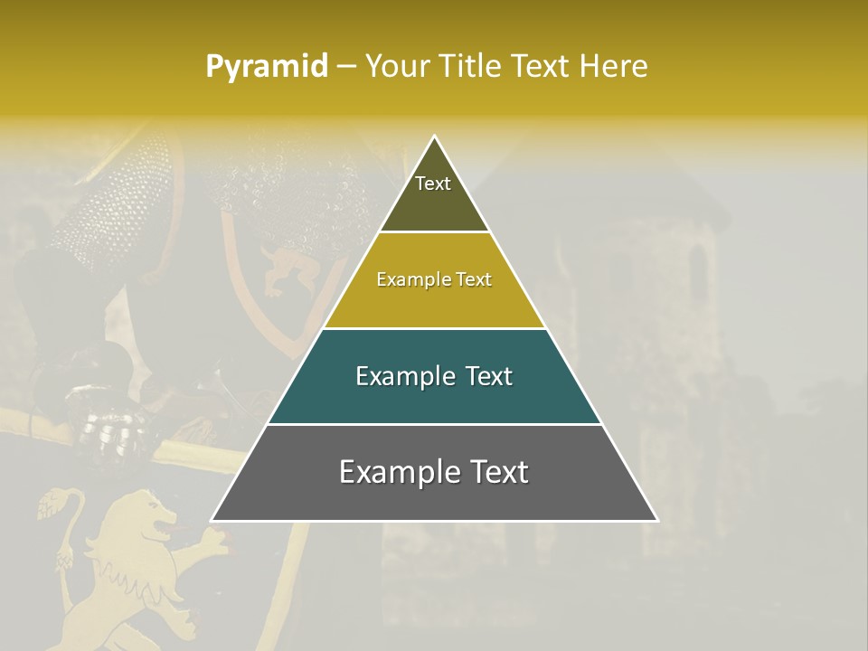 Ancient Landmark Fortress PowerPoint Template