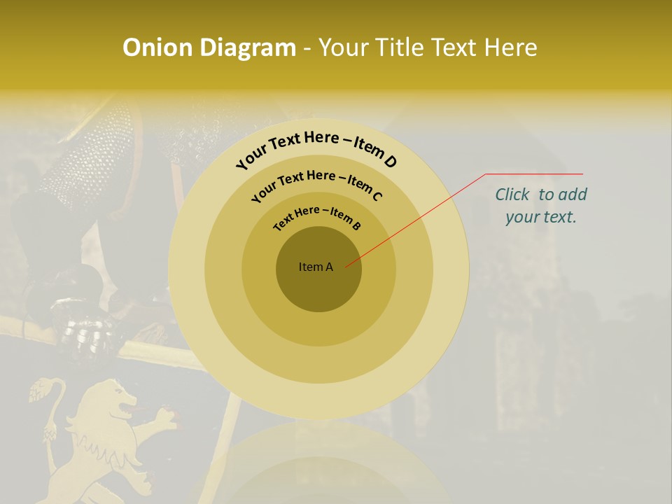 Ancient Landmark Fortress PowerPoint Template