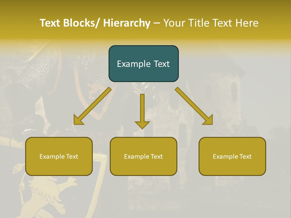 Ancient Landmark Fortress PowerPoint Template