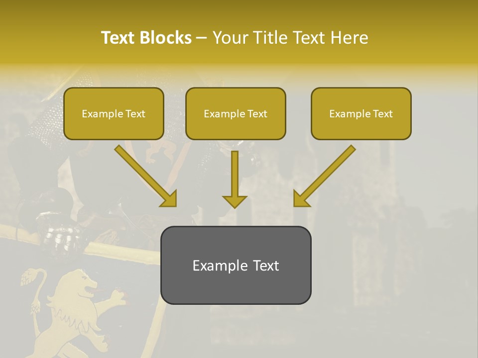 Ancient Landmark Fortress PowerPoint Template