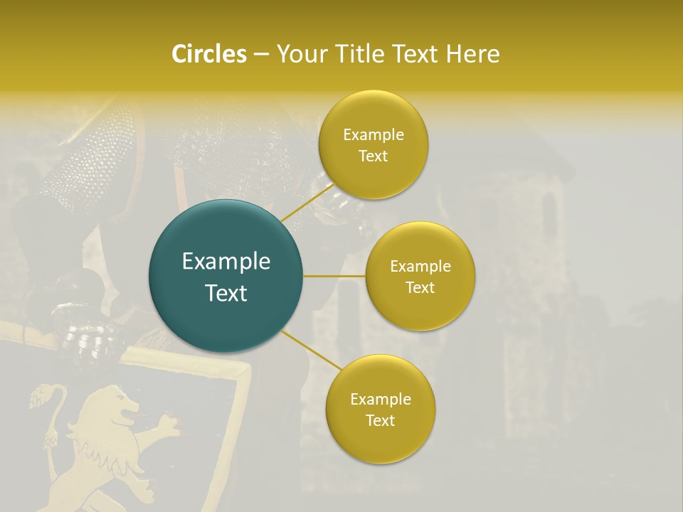 Ancient Landmark Fortress PowerPoint Template