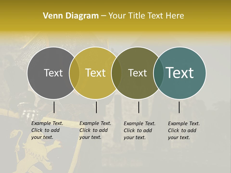 Ancient Landmark Fortress PowerPoint Template