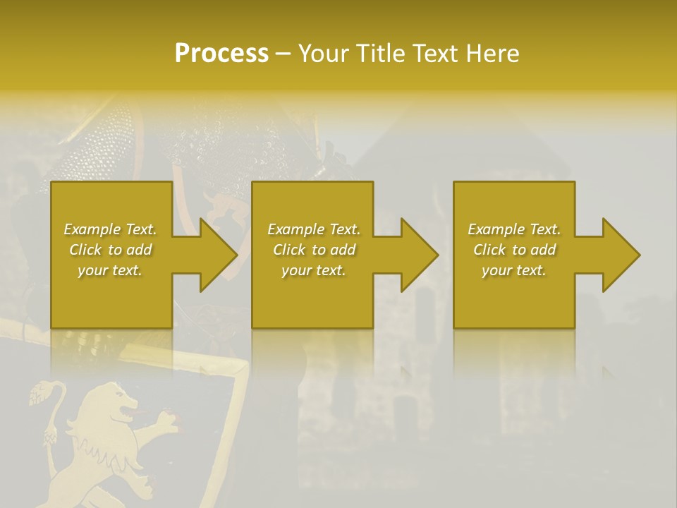 Ancient Landmark Fortress PowerPoint Template