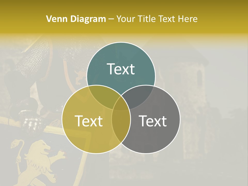 Ancient Landmark Fortress PowerPoint Template