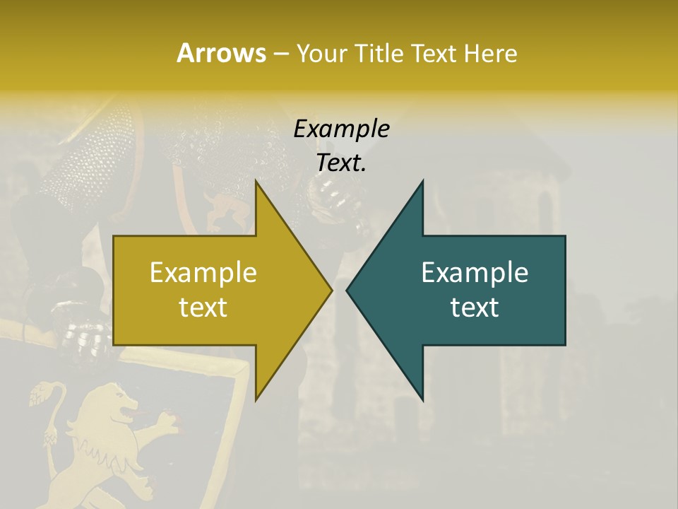 Ancient Landmark Fortress PowerPoint Template