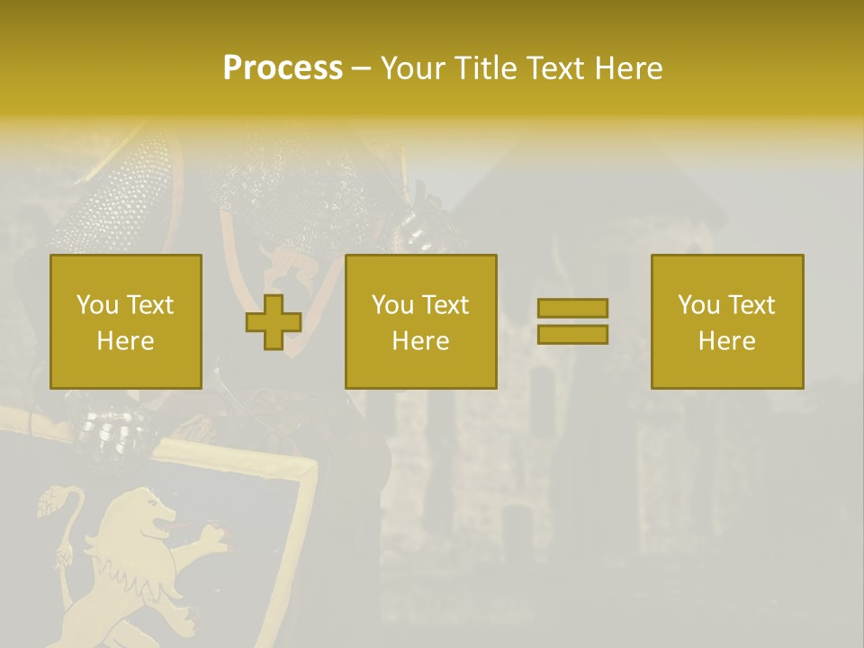 Ancient Landmark Fortress PowerPoint Template