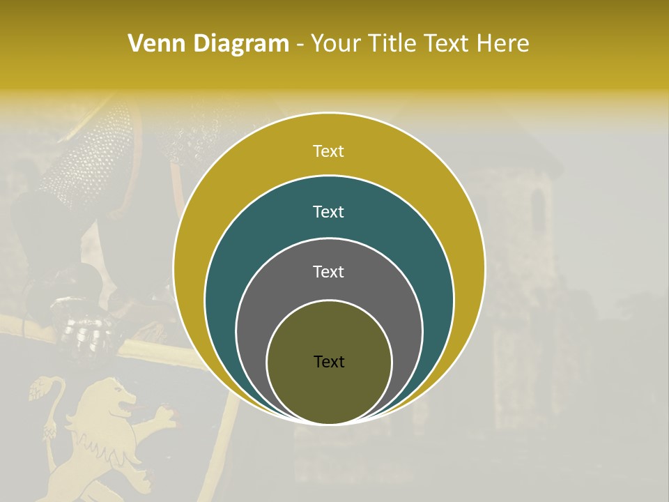 Ancient Landmark Fortress PowerPoint Template