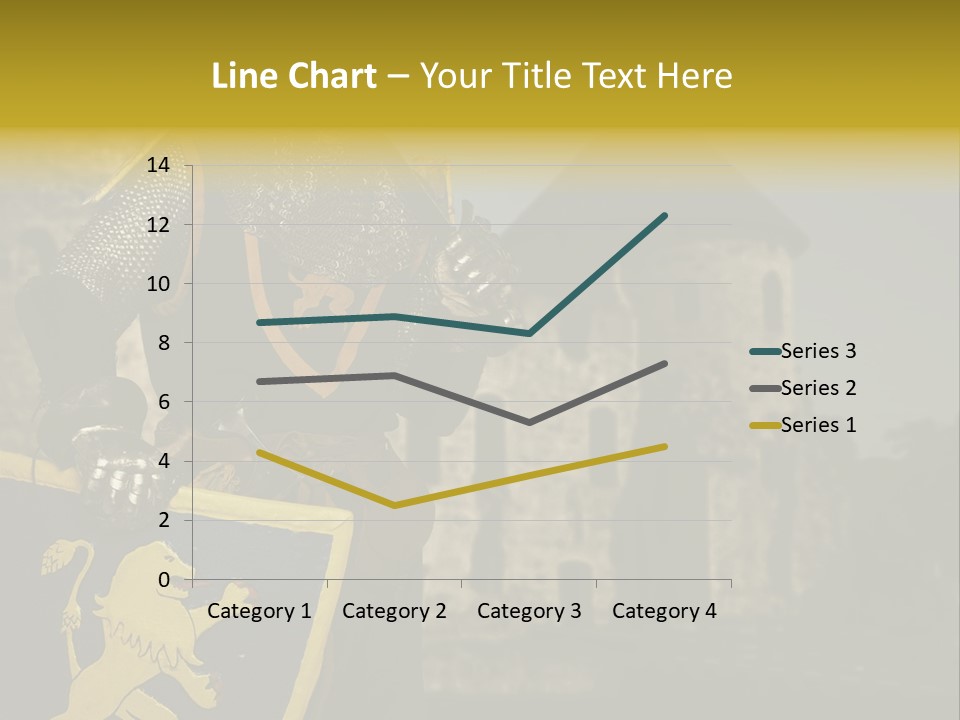Ancient Landmark Fortress PowerPoint Template