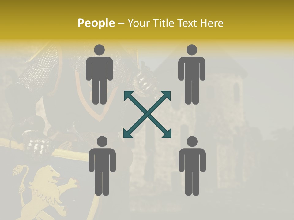 Ancient Landmark Fortress PowerPoint Template