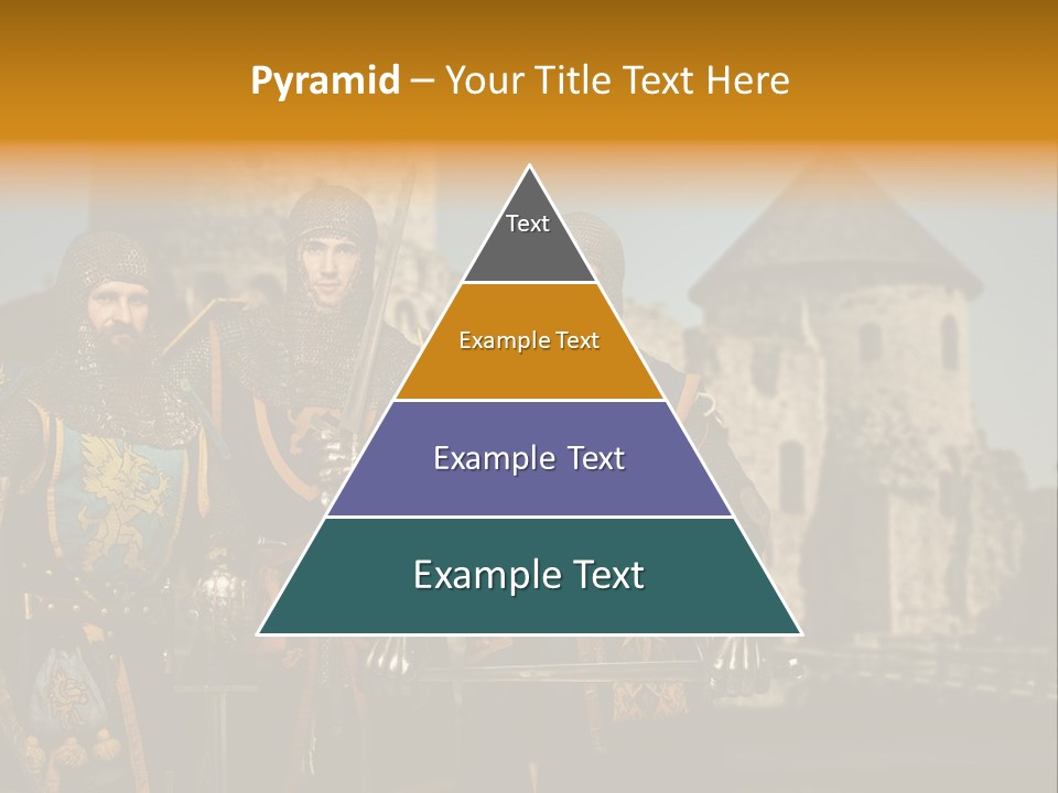 Traditional Protection Castle PowerPoint Template