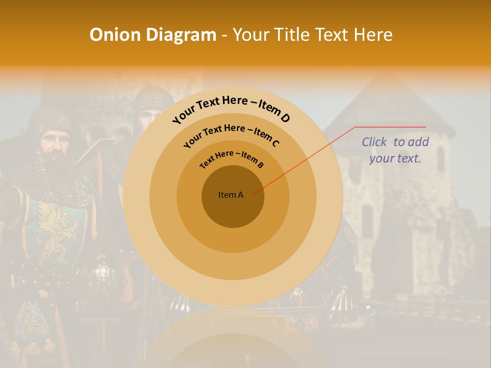 Traditional Protection Castle PowerPoint Template