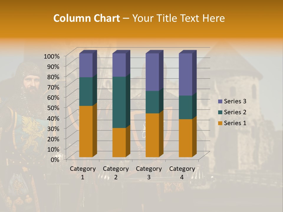 Traditional Protection Castle PowerPoint Template