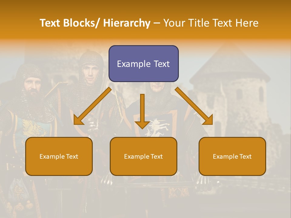 Traditional Protection Castle PowerPoint Template