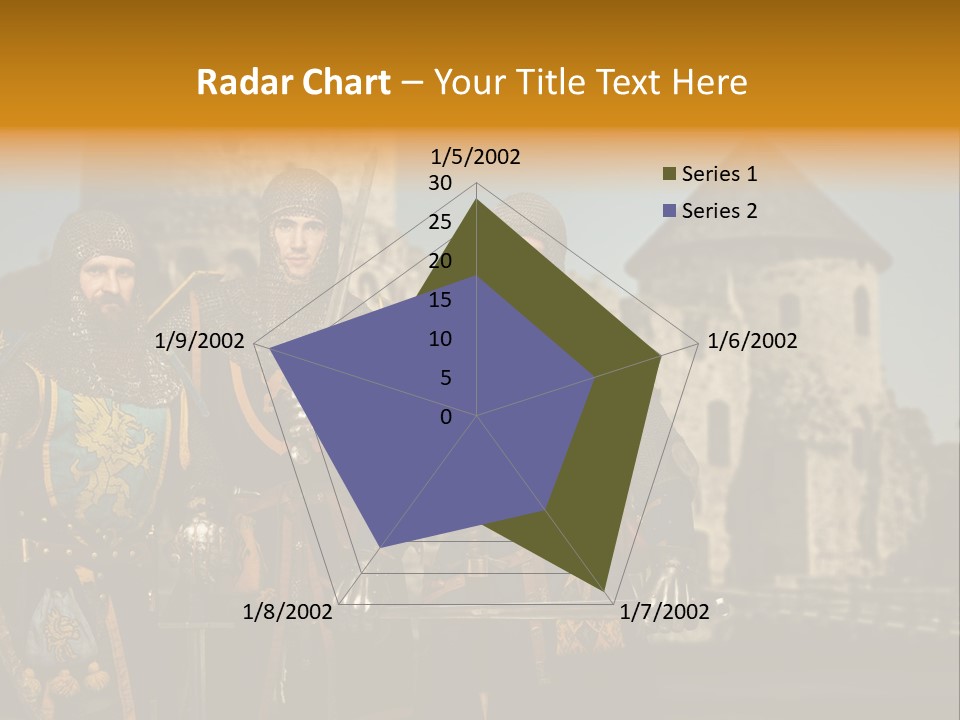 Traditional Protection Castle PowerPoint Template