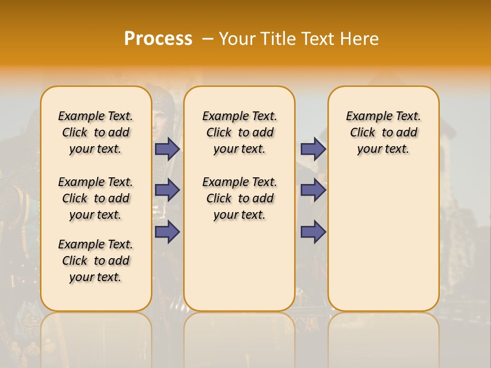 Traditional Protection Castle PowerPoint Template