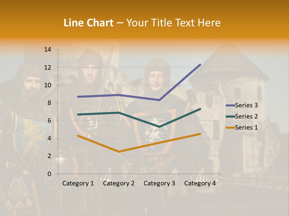 Traditional Protection Castle PowerPoint Template