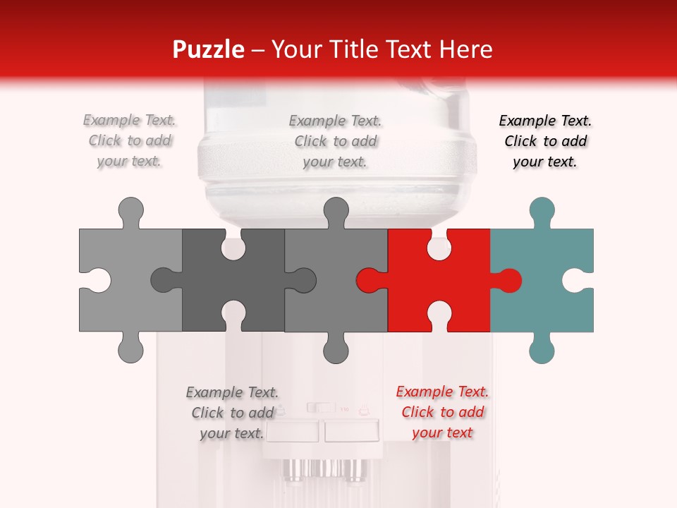 Lifestyle Faucet Background PowerPoint Template