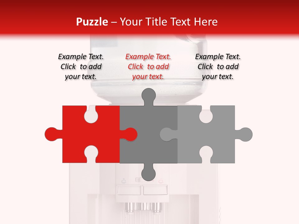 Lifestyle Faucet Background PowerPoint Template