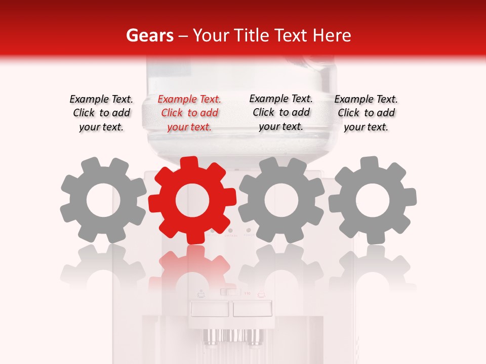 Lifestyle Faucet Background PowerPoint Template