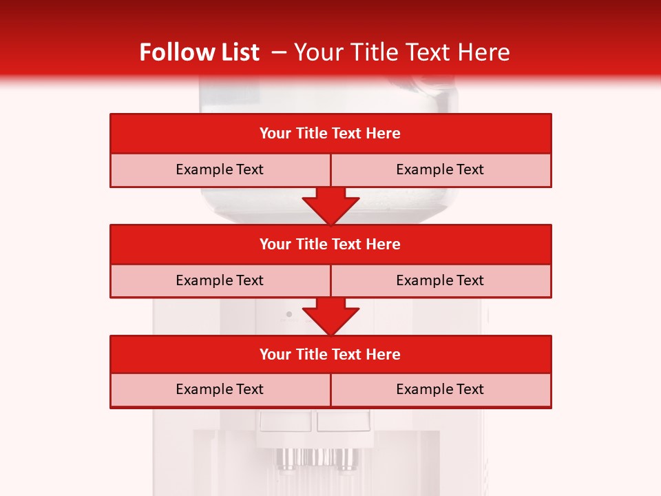 Lifestyle Faucet Background PowerPoint Template
