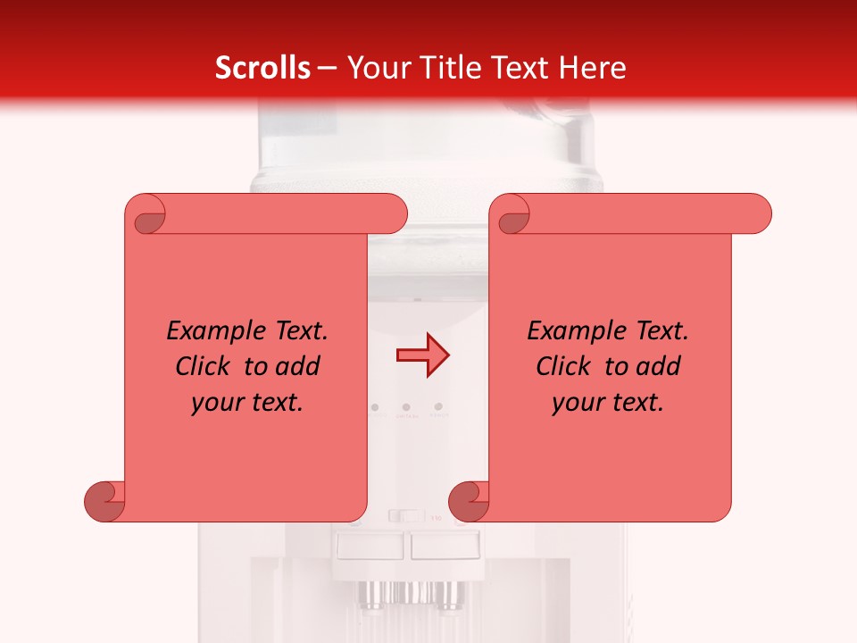 Lifestyle Faucet Background PowerPoint Template