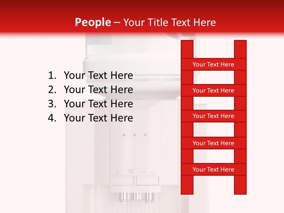 Lifestyle Faucet Background PowerPoint Template