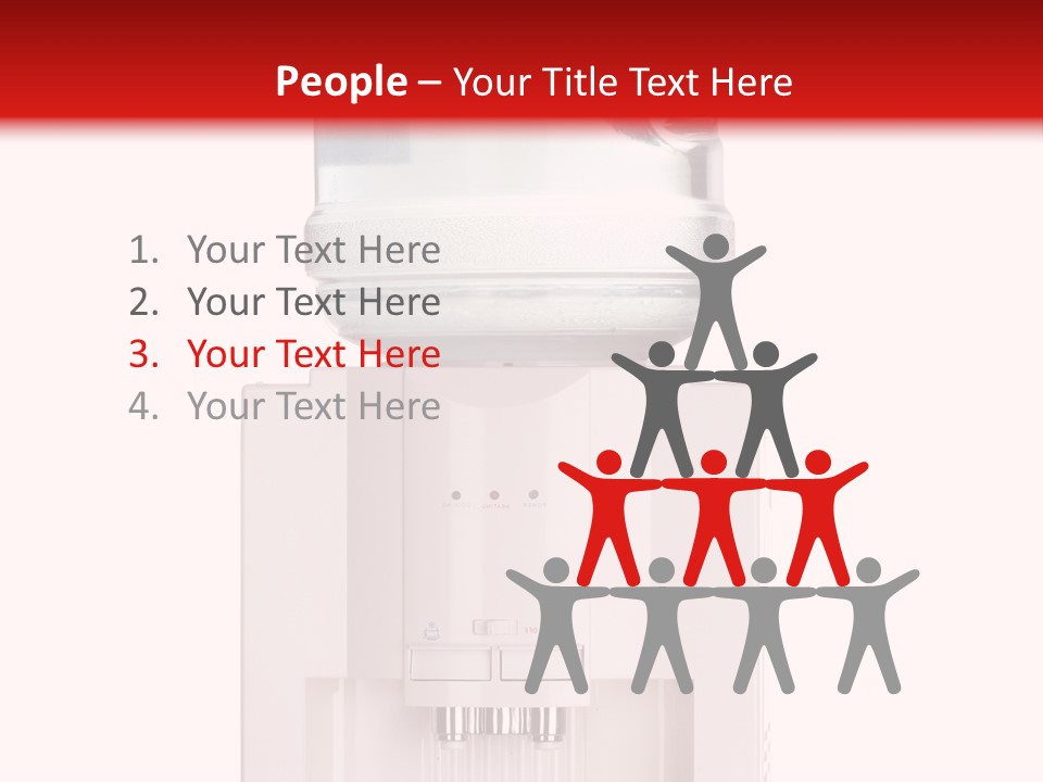 Lifestyle Faucet Background PowerPoint Template