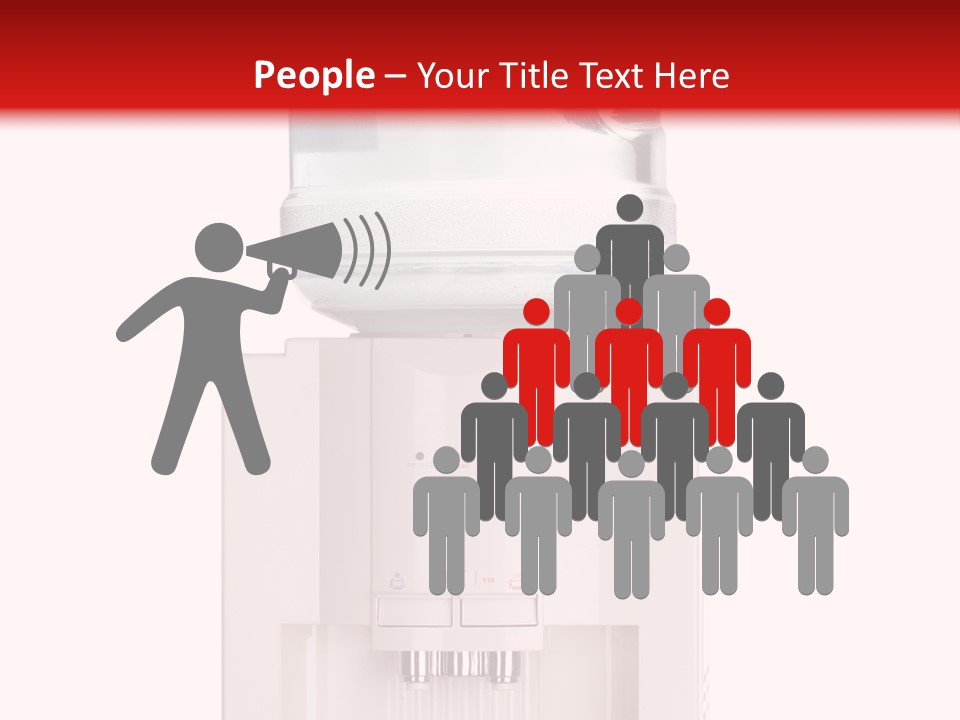 Lifestyle Faucet Background PowerPoint Template