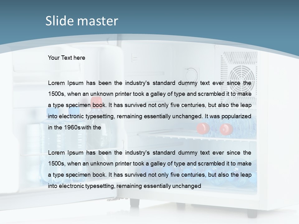 Little Freeze Major PowerPoint Template