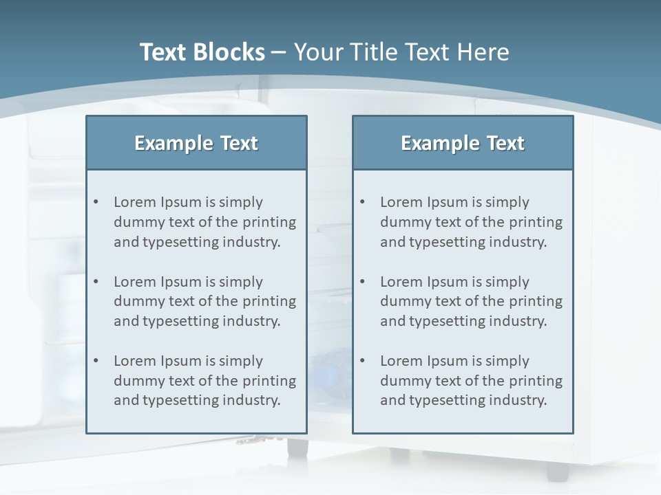 Little Freeze Major PowerPoint Template