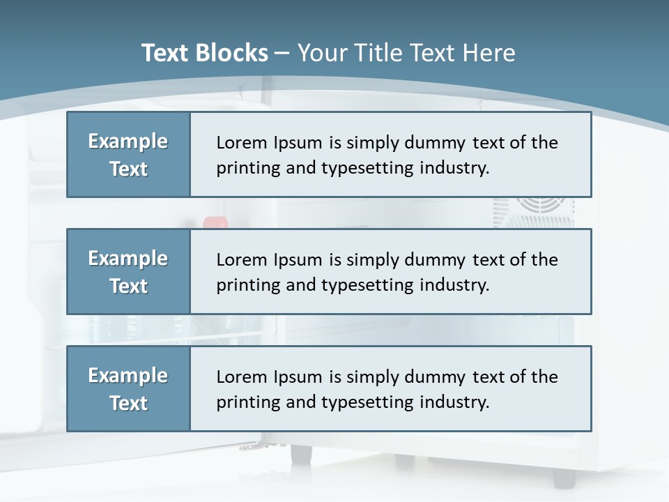 Little Freeze Major PowerPoint Template