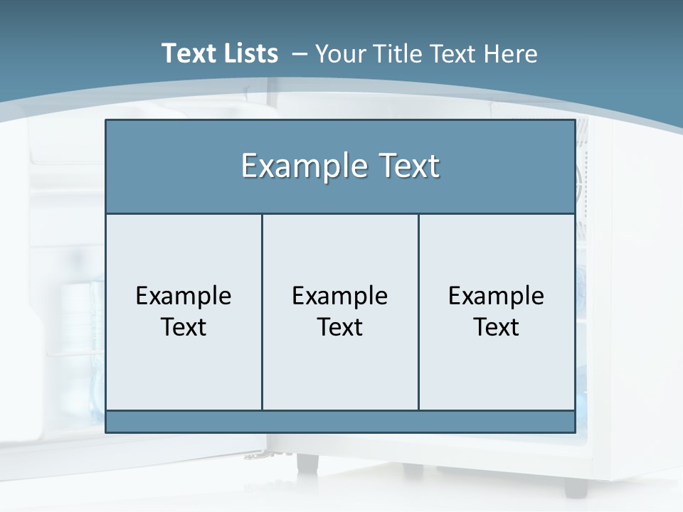 Little Freeze Major PowerPoint Template
