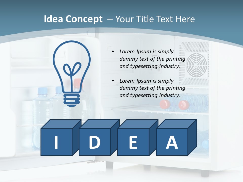 Little Freeze Major PowerPoint Template