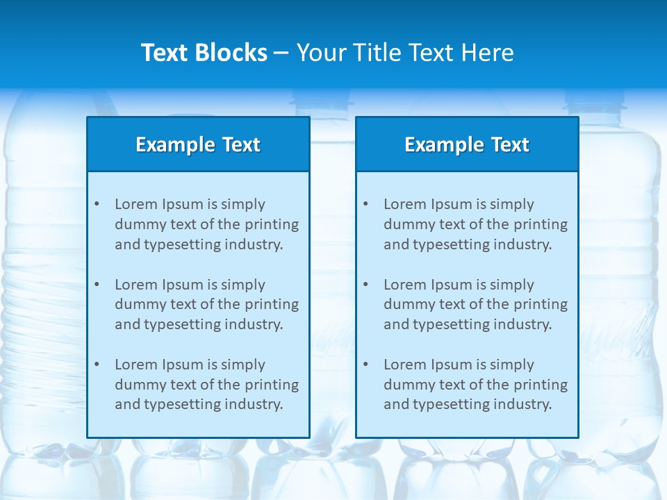 Object Aqua Healthcare PowerPoint Template