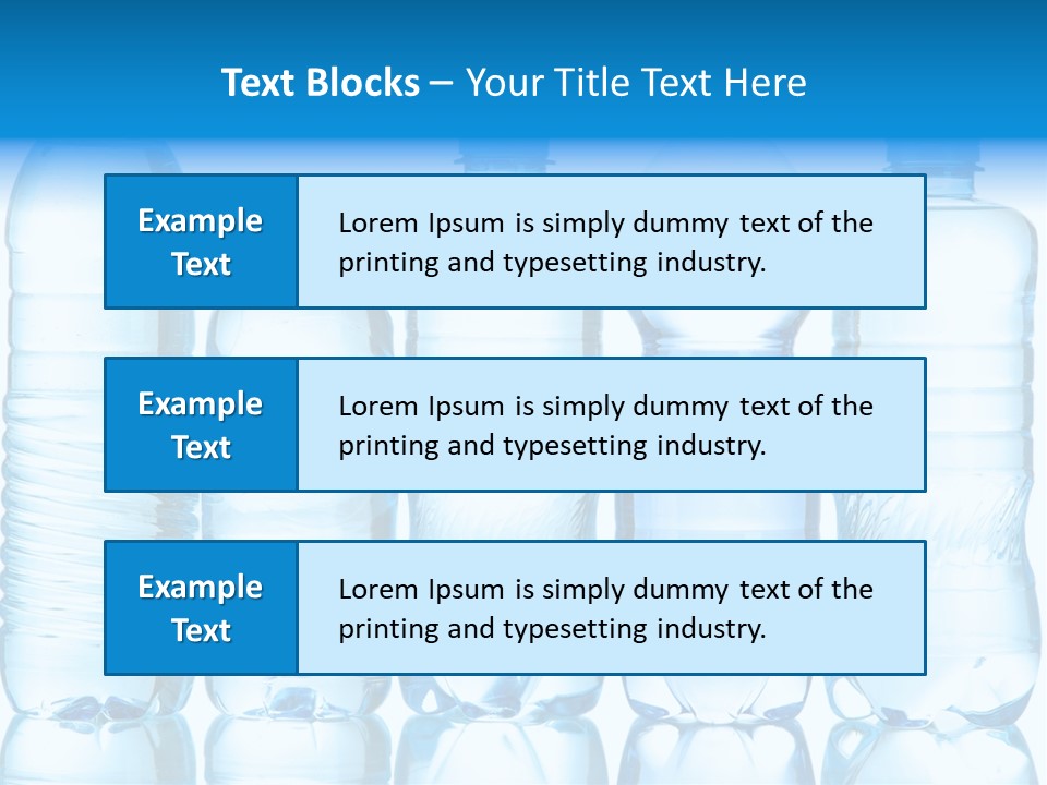 Object Aqua Healthcare PowerPoint Template