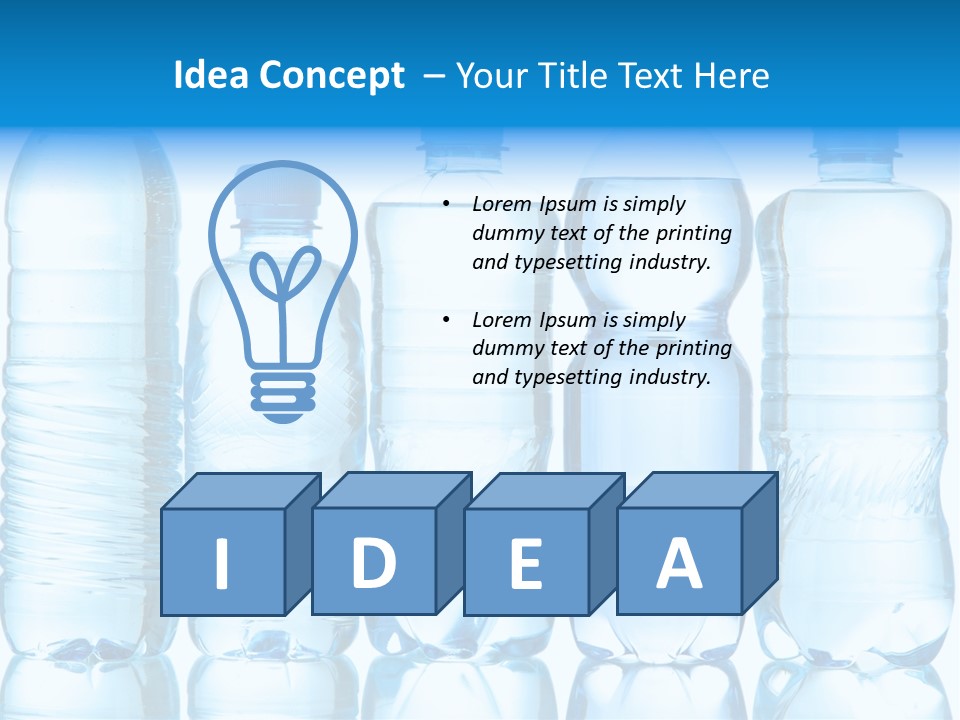 Object Aqua Healthcare PowerPoint Template