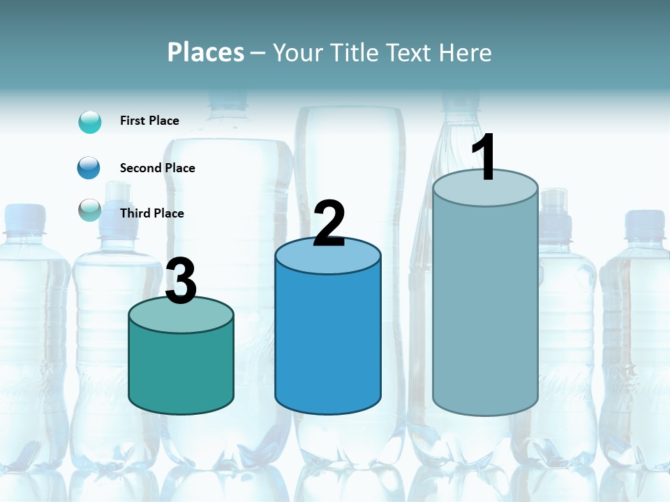 Many Eco Bottled PowerPoint Template